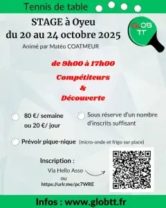 Stage toussain